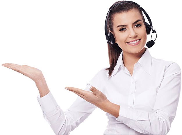 Customer support representative ready to help